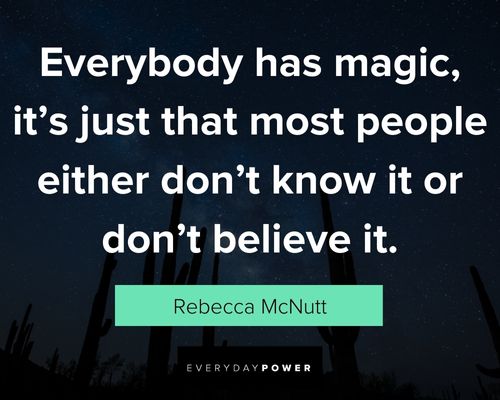 talent quotes about everybody has magic