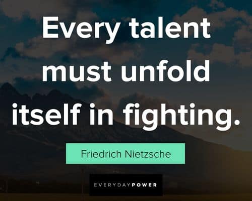 talent quotes on fighting