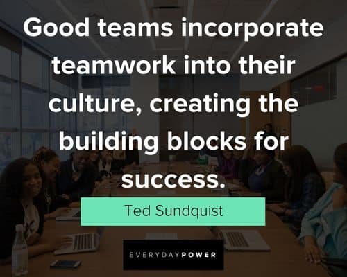 team building quotes on incorporate teamwork