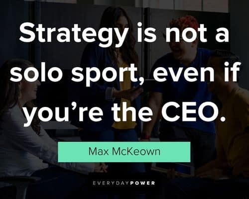 strategy team building quotes