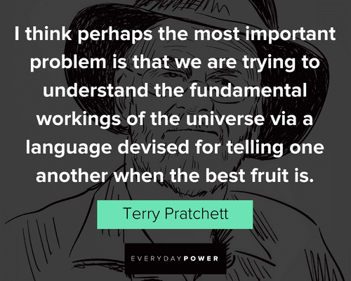 Terry Pratchett quotes about thinking