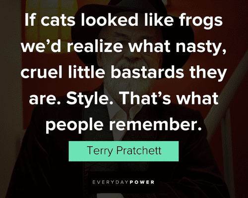 More Terry Pratchett quotes