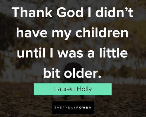 thank God quotes from Lauren Holly