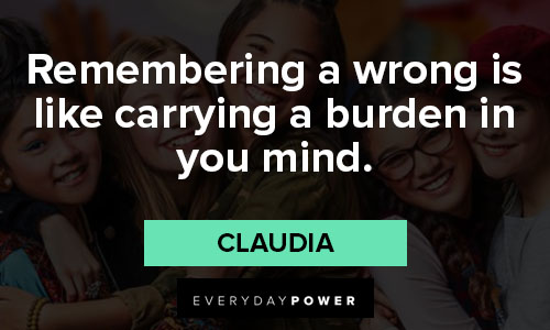 The Babysitters Club quotes from Claudia