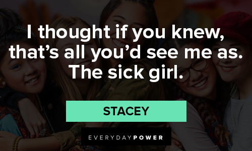 The Babysitters Club quotes from Stacey