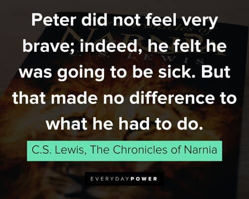 Inspirational The Chronicles of Narnia quotes to keep you motivated