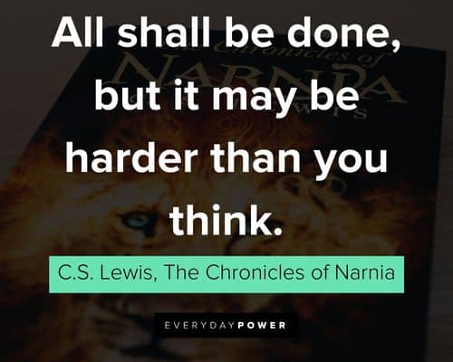 Best The Chronicles of Narnia quotes