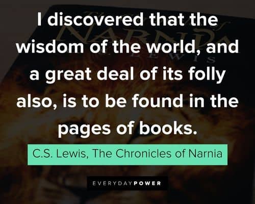 Motivational The Chronicles of Narnia quotes