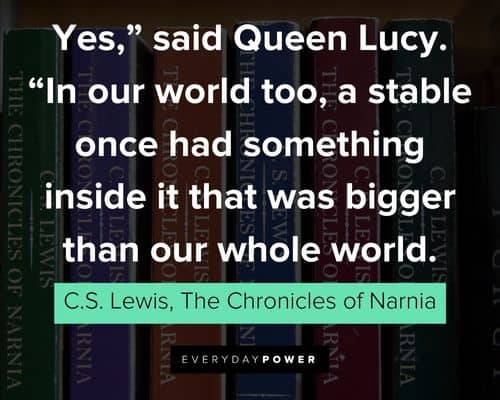 The Chronicles of Narnia quotes to helping others
