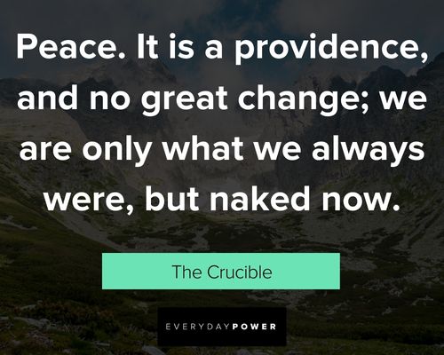 The Crucible of Change 