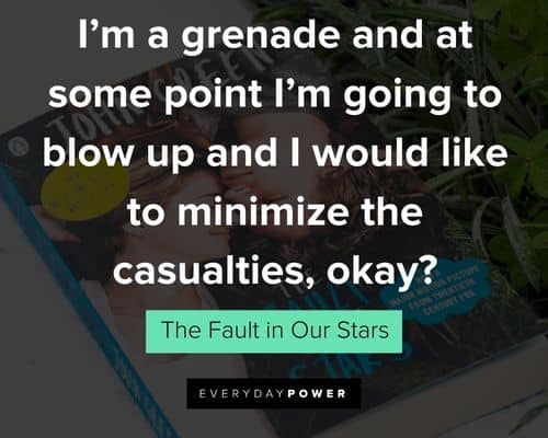Short The Fault in Our Stars Quotes