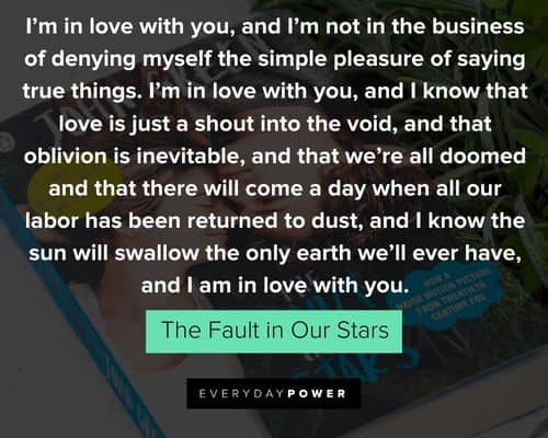 Unique The Fault in Our Stars Quotes
