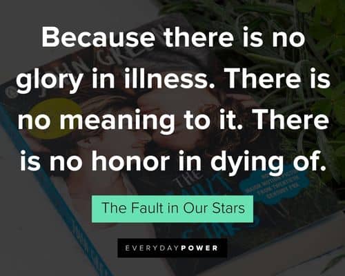 Motivational The Fault in Our Stars Quotes