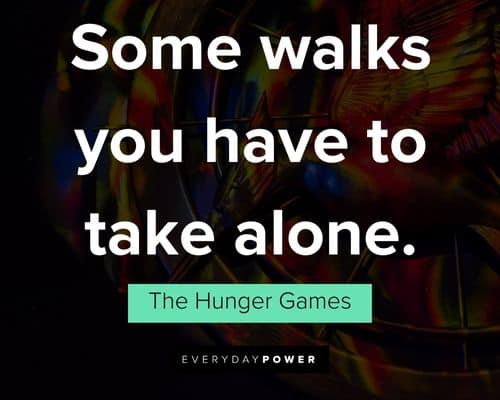 Short Hunger Games quotes