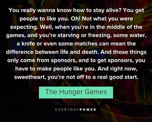 Hunger Games quotes and sayings