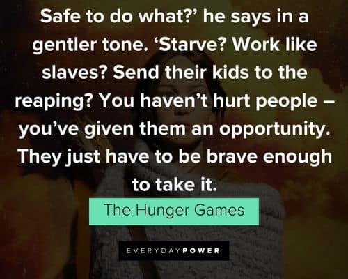 Hunger Games quotes to motivate you