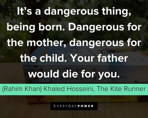 The Kite Runner quotes from Rahim and others
