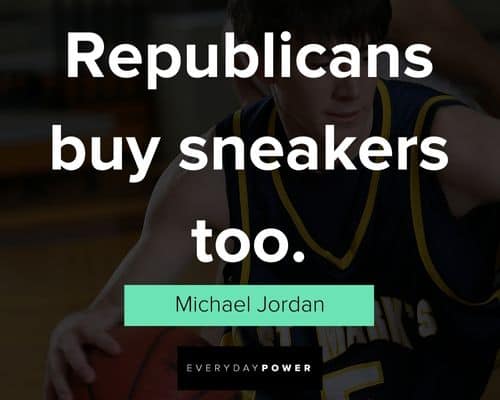 The Last Dance quotes about republicans buy sneakers too