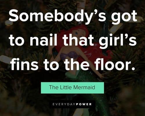 The Little Mermaid quotes for Instagram