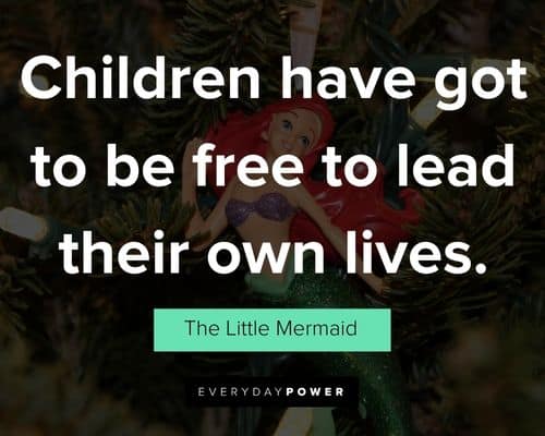 The Little Mermaid quotes to inspire you