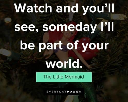 Inspirational The Little Mermaid quotes