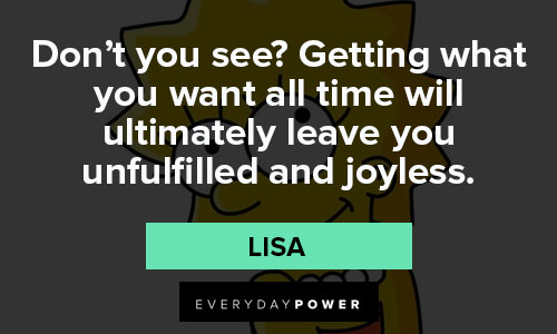 Meaningful The Simpsons quotes