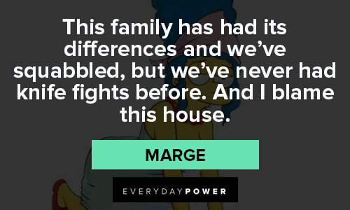 The Simpsons quotes about family