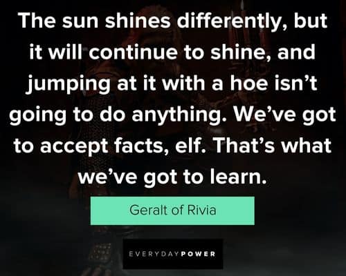 Favorite The Witcher quotes