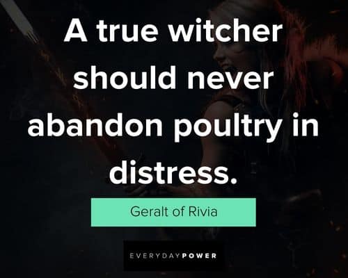 The Witcher quotes to motivate you