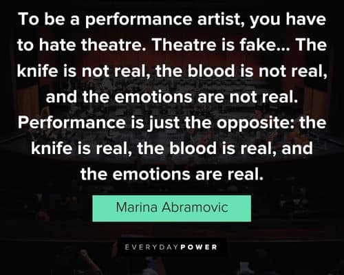 Random theatre quotes