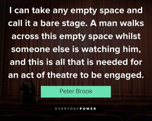 Short theatre quotes