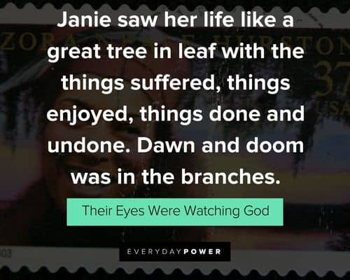 Motivational Their Eyes Were Watching God quotes