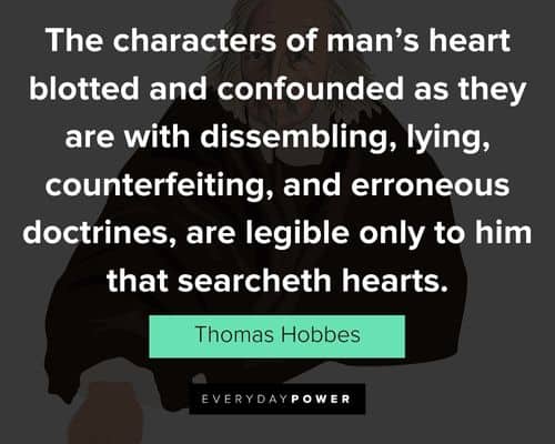 Wise and inspirational Thomas Hobbes quotes