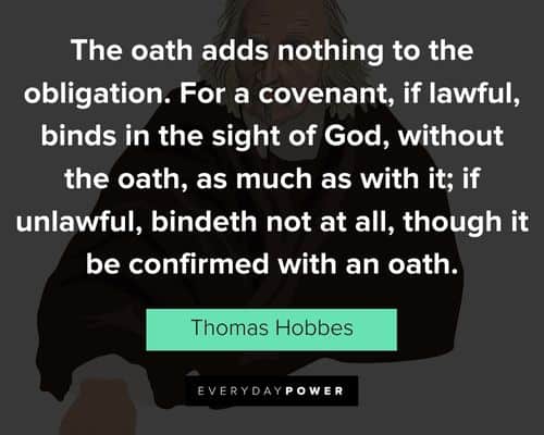 Thomas Hobbes quotes to motivate you