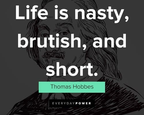 Epic Thomas Hobbes quotes