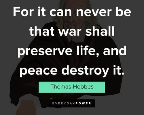 Thomas Hobbes quotes to inspire you