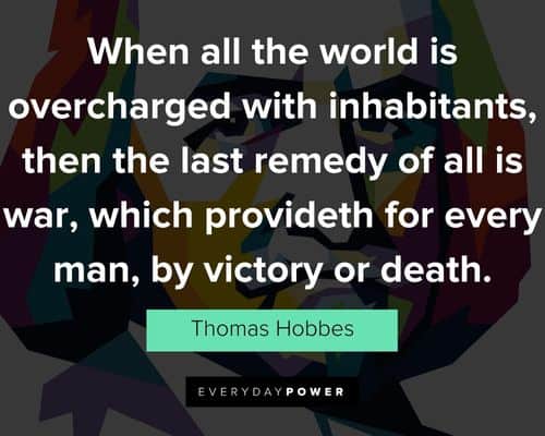 Unique Thomas Hobbes quotes