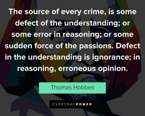 Cool Thomas Hobbes quotes