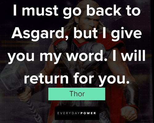 Inspirational Thor quotes
