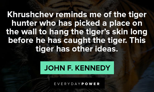 tiger quotes about ideas