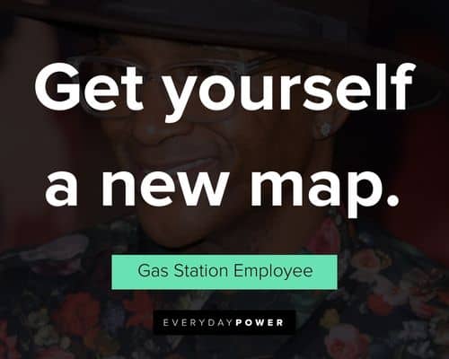 Tommy Boy quotes on get yourself a new map