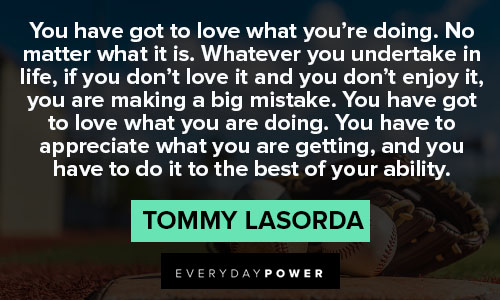 Top 10 Tommy Lasorda Quotes - BrainyQuote