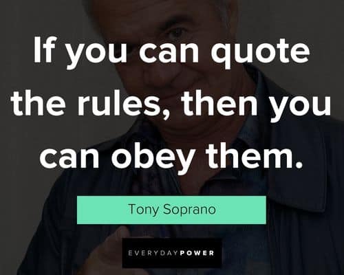 Other Tony Soprano quotes
