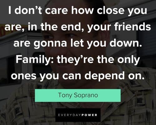 Tony Soprano quotes and sayings