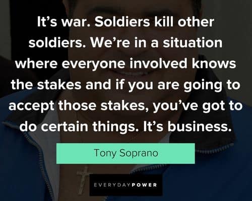 Meaningful Tony Soprano quotes