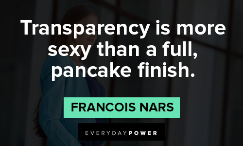 transparency quotes about pancake