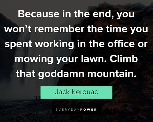 travel quotes from Jack Kerouac