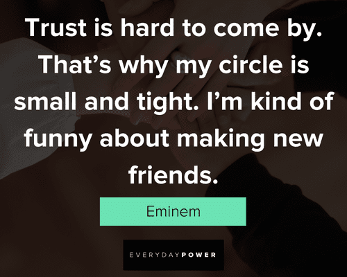 trust quotes about making new friends