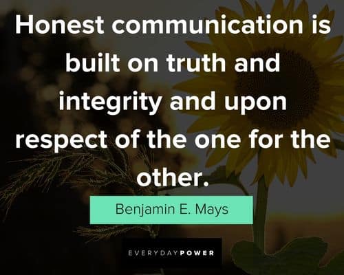truth quotes about honest communication is built on truth