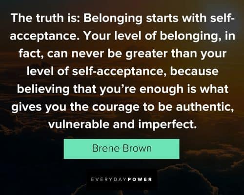 truth quotes about authentic, vulnerable and imperfect